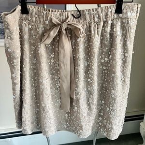 Ann Taylor sequin Mini skirt